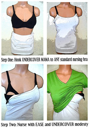 Undercover Mama, Make ANY Shirt a Nursing Shirt