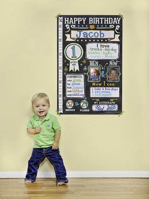 The Birthday Poster by Sticky Bellies
