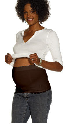 BellaBand Lace Maternity Accessory by Ingrid Isabel Chocolate Brown