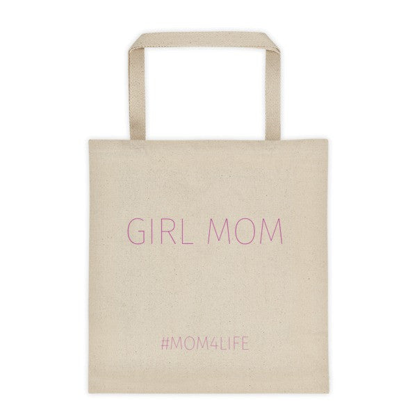 Mom 4 Life - GIRL MOM Tote bag
