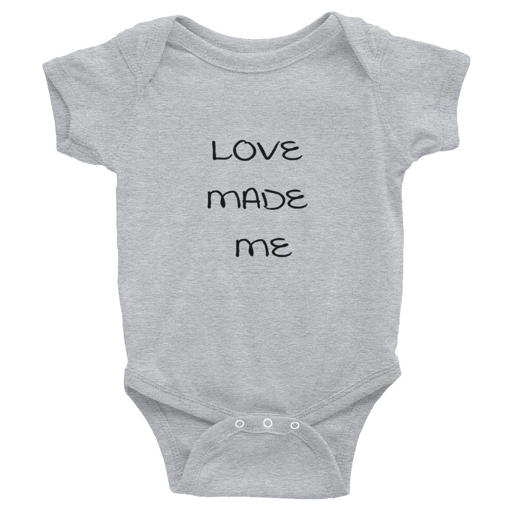 Love Made Me Infant Bodysuit