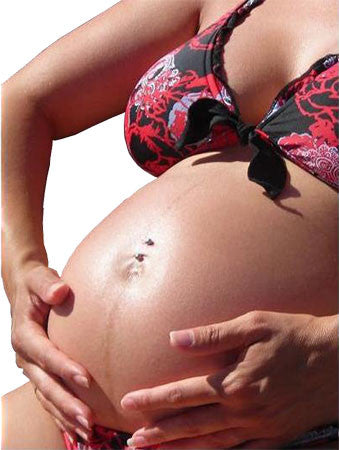 Pregnancy Piercings Bellybutton Navel Ring Mom 4 Life